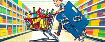 Evite parcelar compras rotineiras no crédito