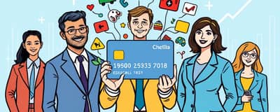 Use o cartão para centralizar despesas essenciais