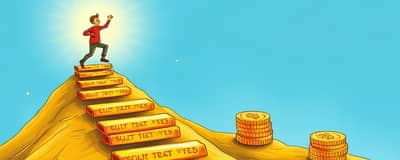 Divida grandes metas financeiras em etapas menores