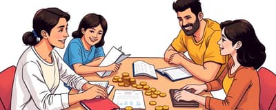 Divida responsabilidades financeiras em casa