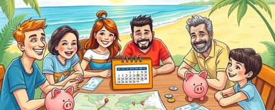 Planeje as férias dentro das possibilidades reais