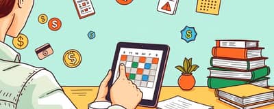 Organize pagamentos recorrentes com antecedência
