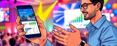 Gerencie o orçamento de eventos pelo celular