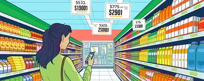 Compare preços de supermercados com aplicativos de busca