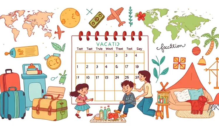 Planeje férias e eventos especiais dentro do orçamento