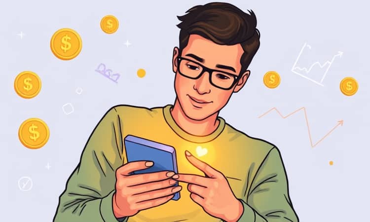 Use notificações de gastos no celular para manter disciplina