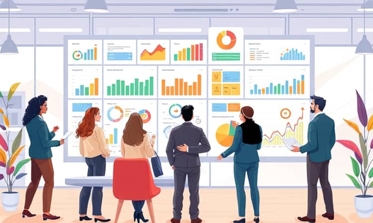 Use gráficos e relatórios para enxergar oportunidades de ajuste
