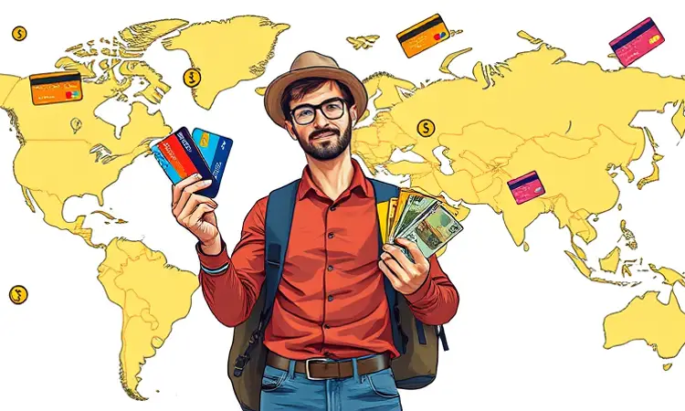Cartões internacionais exigem atenção às taxas de câmbio
