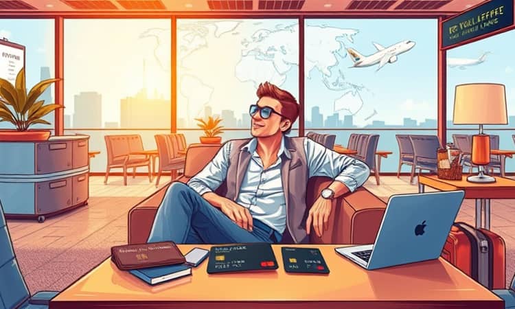 Prefira cartões que oferecem benefícios em viagens