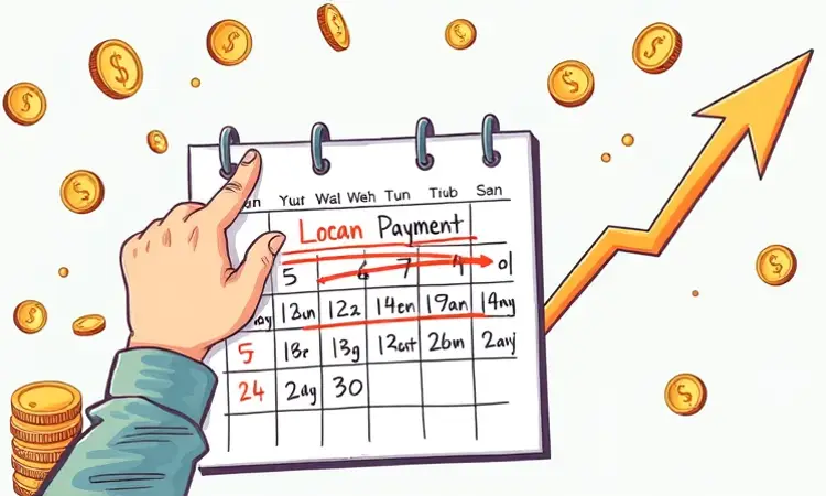 Antecipe parcelas para reduzir o custo total do empréstimo