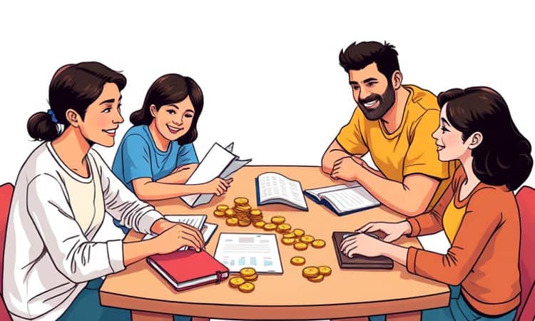 Divida responsabilidades financeiras em casa