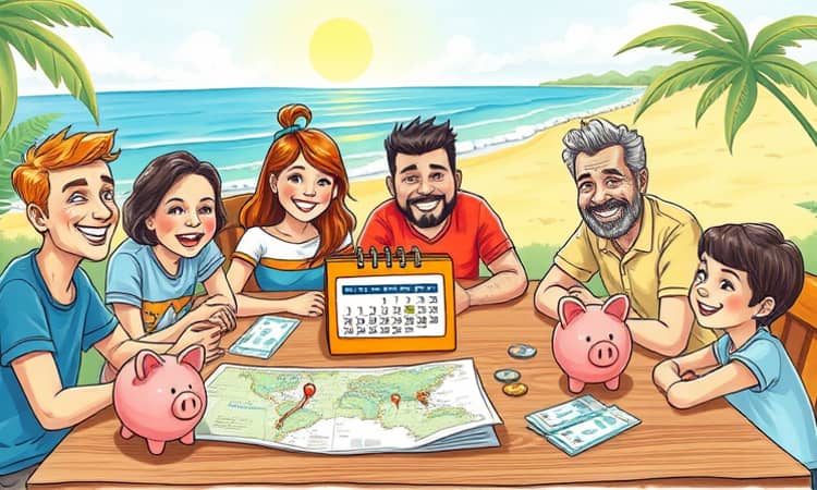Planeje as férias dentro das possibilidades reais