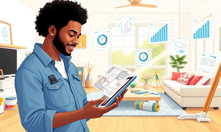 Use apps para planejar reforma e controlar o orçamento