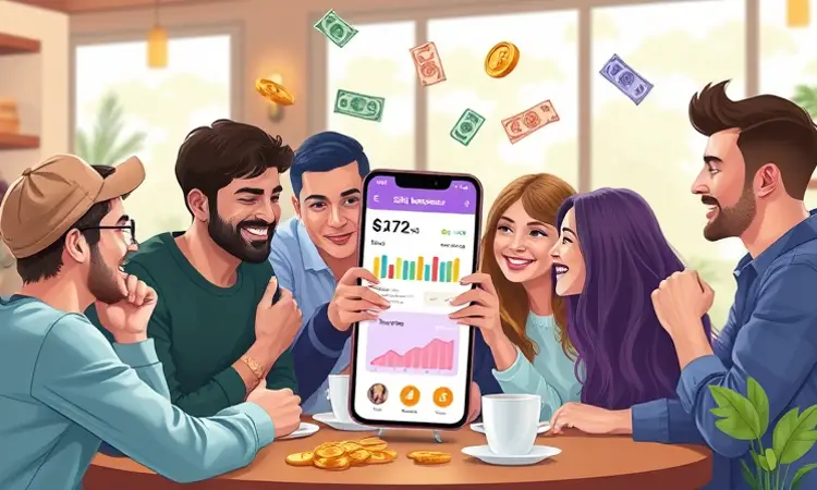 Divida despesas com amigos usando aplicativos colaborativos
